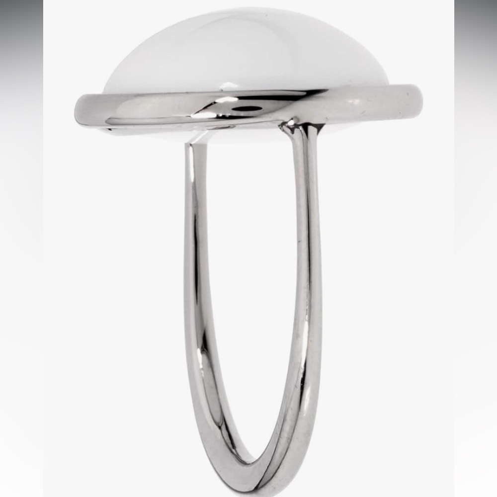 NWT Calvin Klein Loop stainless steel Size 8 Ring - Picture 2 of 4